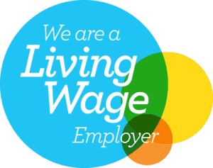 living wage employer logo