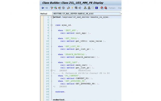 Handle OnAjax method