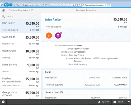 Purchase Requisitions