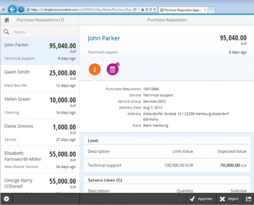 Purchase Requisitions 