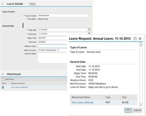 SAP HCM Self Service