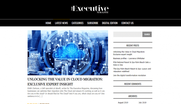 Unlocking the value in cloud migrations - Absoft for The Executive Magazine