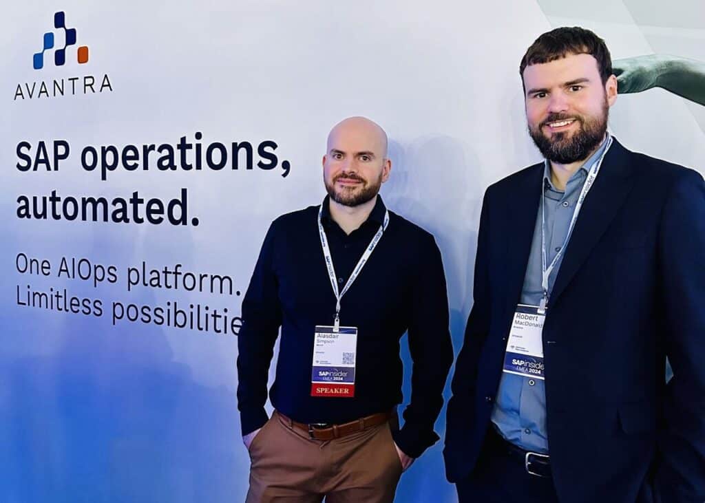 Absoft with Avantra at SAPinsider